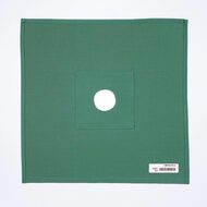 一重四角巾　45×45cm（丸穴6cm）