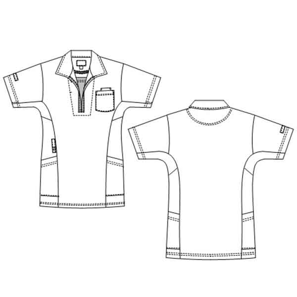 ナガイレーベン JD-3172 ニットシャツ 5430円｜医療白衣のメディコレ！