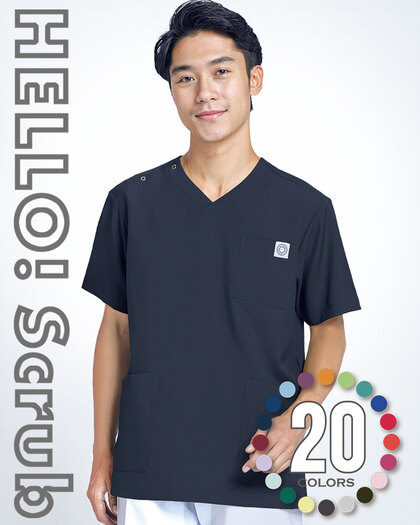 男女兼用スクラブMS005-11