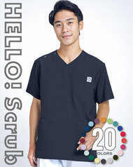 男女兼用スクラブへ