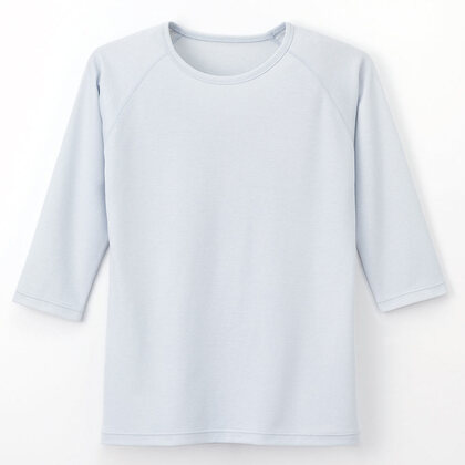 男女兼用八分袖TシャツSI-5077