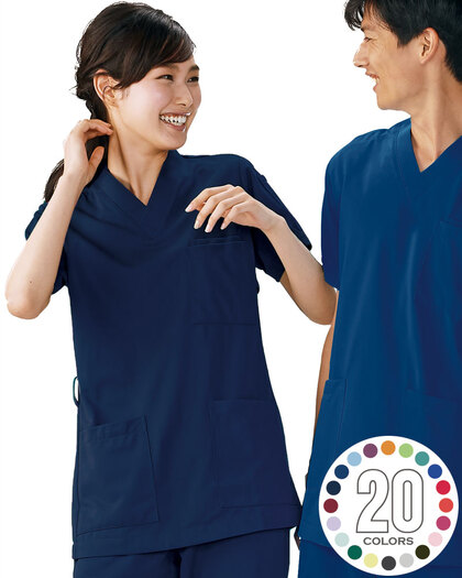 住商モンブラン 72-624 男女兼用スクラブ 4680円|医療白衣のメディコレ! 住商モンブラン 72-624 男女兼用スクラブ 4680円|医療白衣のメディコレ!
