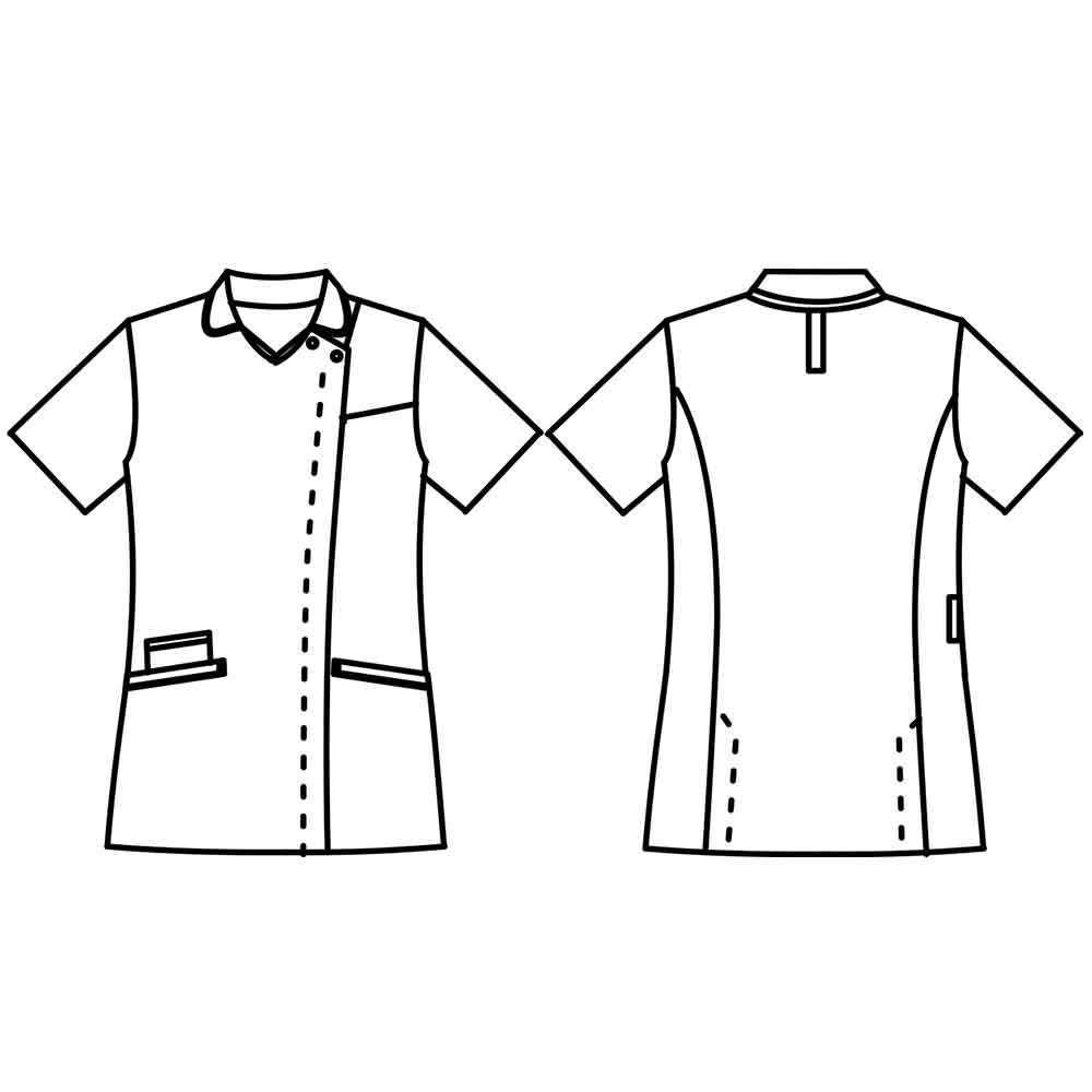 制電ギャバエプロン[男女兼用][住商モンブラン製品] 5-78 | 飲食